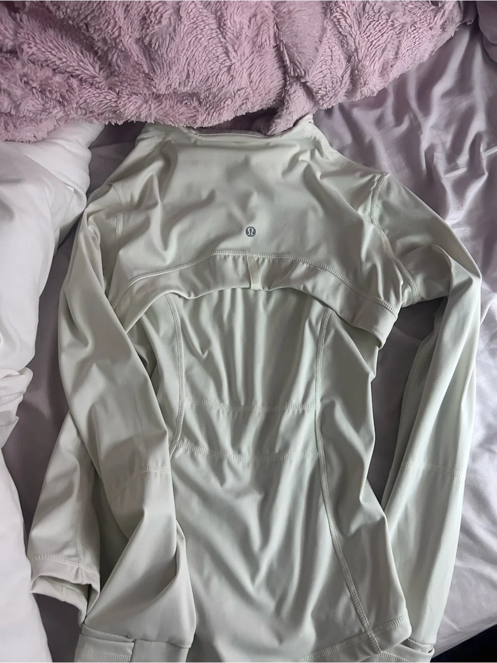 lululemon athletica Women's Cream Zip-Up Utility Jacket